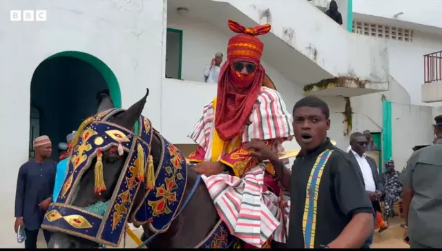 Aworan ẹlẹṣin kan ni Ilu Ilọrin