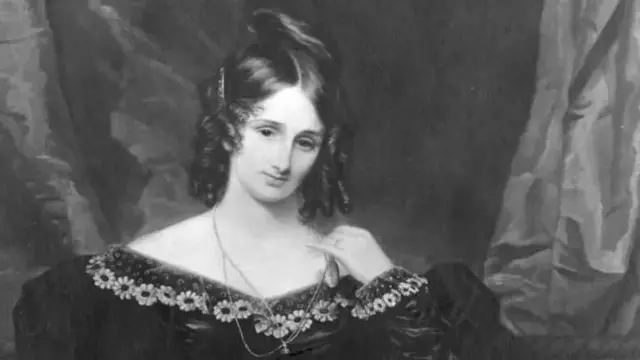 نقاشی از چهره مری ولستونکرافت شلی