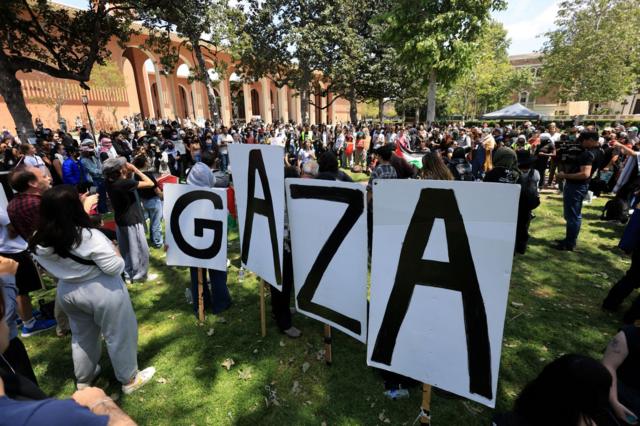 اعتراضات در غزه
