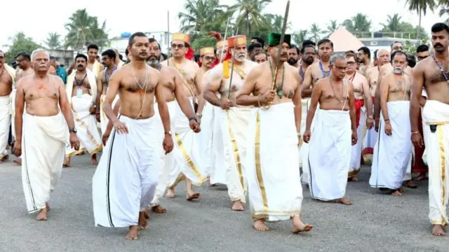 उक्त जात्राको नेतृत्व पूर्वराजपरिवार त्रवनकोरका मूलीले गर्ने चलन छ