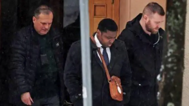 Hoton jami'an tsaro da Simon Ekpa