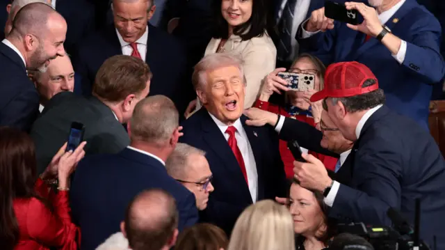 Доналд Трамп у Конгресу 