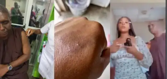 Aworan lati ibi fọnran ija to waye laarin olukọ ati akẹkọọo