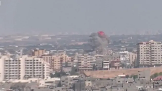 Aworan agbegbe kan ni Gaza