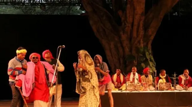 ભિખારી ઠાકુરના નાટકોનું મંચન