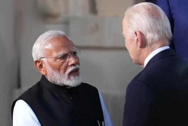 जो बाइडन और पीएम मोदी