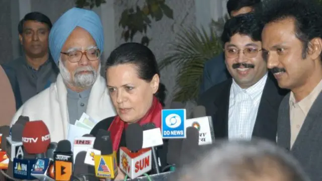 मनमोहन सिंह और सोनिया गांधी