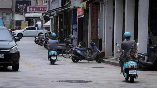 上海游客虽已开放赴金门，但至今在金门闹街上仍未见明显人潮。