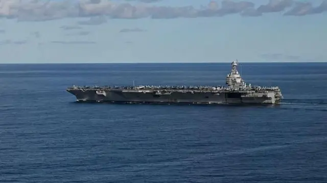 সম্প্রতি ক্যারিবিয়ান সাগরে সামরিক উপস্থিতি বৃদ্ধি করছে মার্কিন যুক্তরাষ্ট্র