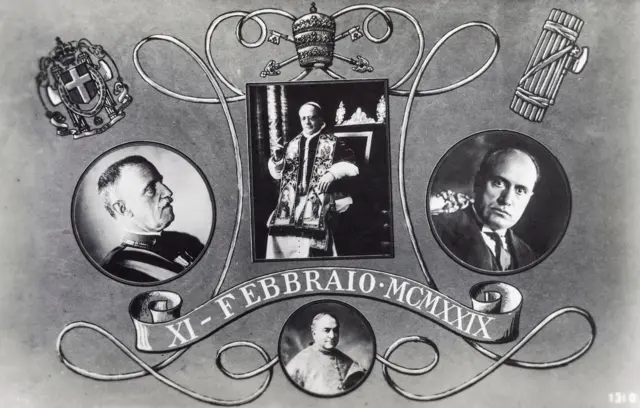 ၁၁ ဆက်မြောက် ပိုင်းယပ်နဲ့ အီတလီဘုရင်၊ အာဏာရှင် မူဆိုလီနီတို့ကြား လက်တာရန်စာချုပ် ချုပ်ဆို