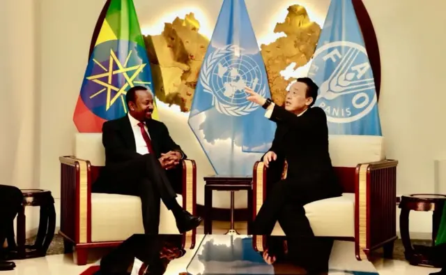 Ra'iisul wasaaraha Itoobiya ayaa Axadii lagu guddoonsiiyay magaalada Rome bilad sharafeedka hay'adda cunnada iyo beerah