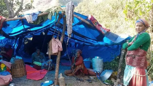 भूकम्प पीडित 