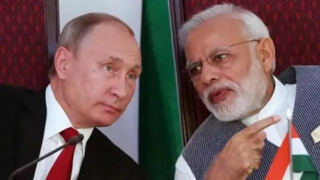 صدر پوتن، وزیر اعظم نریندر مودی