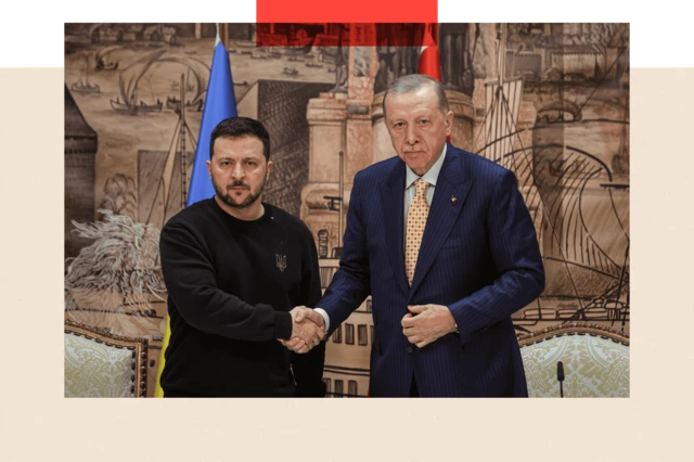 President Recep Tayyip Erdoğan meets with Ukrainian President Volodymyr Zelensky in Istanbul 