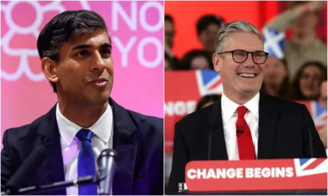 Rishi Sunaka na Steir Starmer