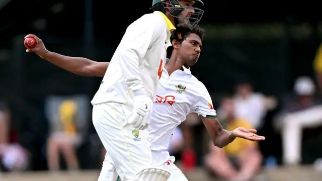 ম্যাচে ৯ উইকেট নিয়েছেন হাসান মাহমুদ 