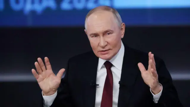 रूस के राष्ट्रपति व्लादिमीर पुतिन