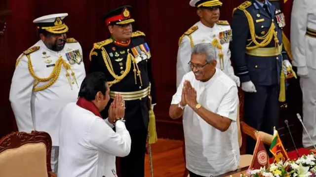 கோட்டாபய ராஜபக்ச மற்றும் மகிந்த ராஜபக்ச