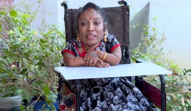 மாற்றுத்திறனாளி பெண் ரூபா