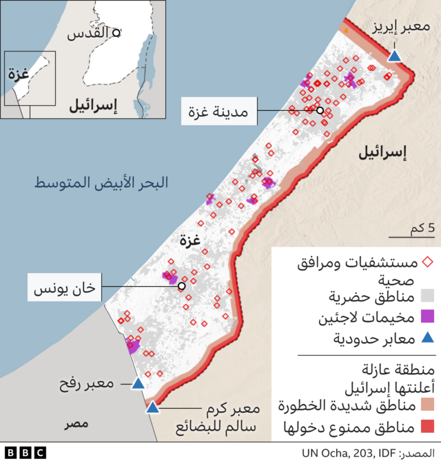 مخيم جباليا ماذا نعرف عنه وعن بقية مخيمات اللاجئين في قطاع غزة؟ Bbc