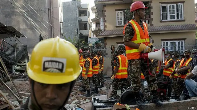 نیپال میں زلزلہ