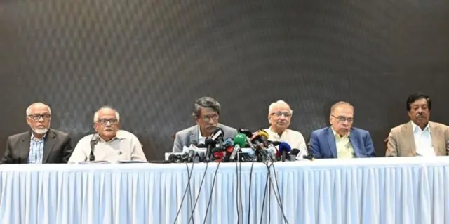 ঐকমত্য কমিশনের সংবাদ সম্মেলনের ফাইল ছবি