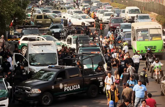 La escena del ataque.