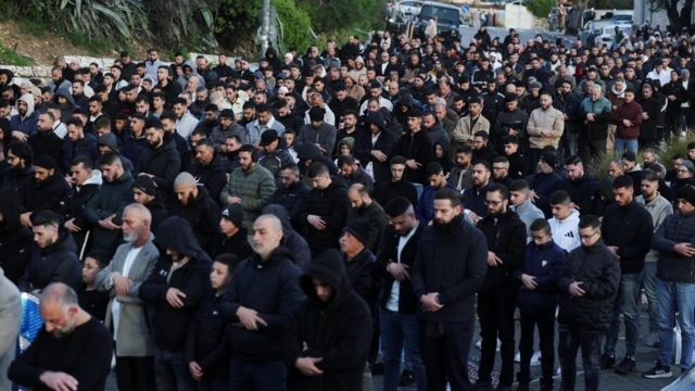 ادای نماز عید در بیت‌المقدس