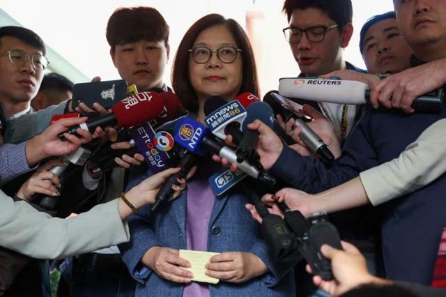 Bà Quản Bích Linh, Chủ tịch Ủy ban Hải dương Đài Loan, phát biểu về hành động của cảnh sát biển Trung Quốc