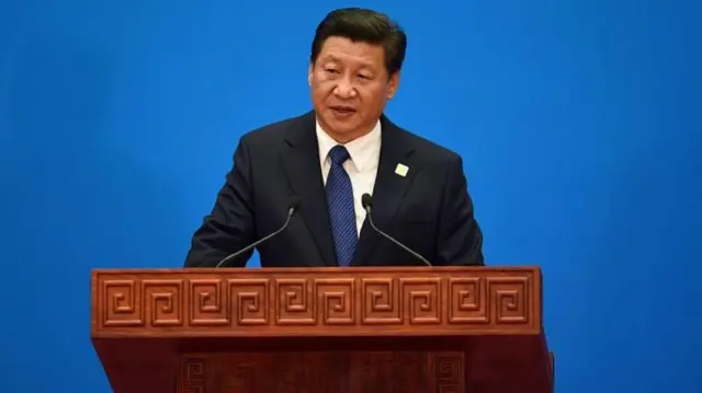 ચીનના રાષ્ટ્રપતિ શી જિનપિંગ