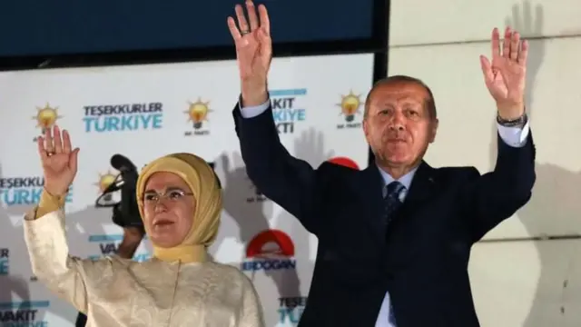 Emine ve Tayyip Erdo?an