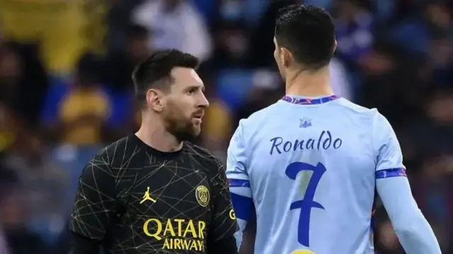 Messi na Ronaldo