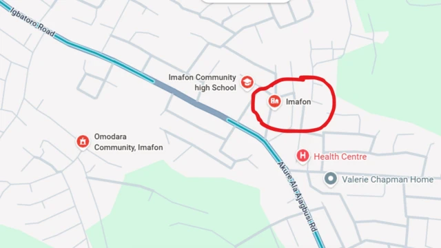 aworan maapu agbege Imafon