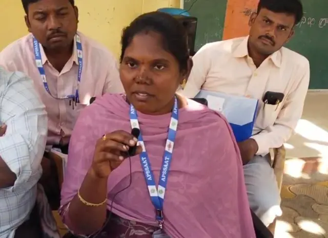  సోషల్ ఆడిట్ టీమ్‌కు చెందిన సరిత 