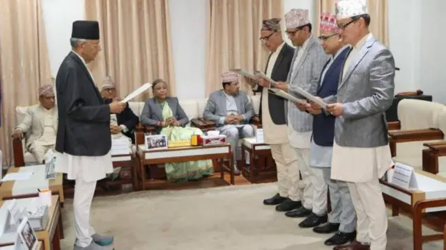 सम्पत्ति छानबिन आयोगका पदाधिकारीको शपथ ग्रहण