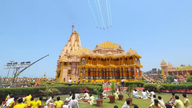 సోమనాథ్ ఆలయం, గుజరాత్, ప్రధానమంత్రి మోదీ, అమృత్ మహోత్సవ్