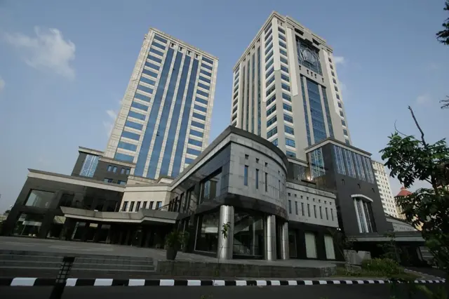 Foto gedung Kementerian Keuangan.