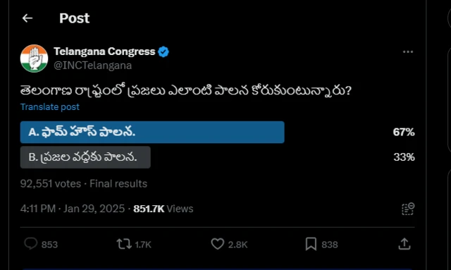  తెలంగాణ కాంగ్రెస్ 