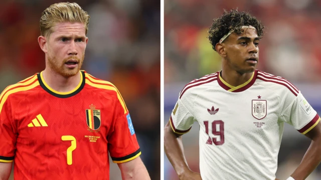 Lamine Yamal et Kevin DeBruyne