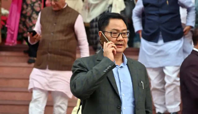 केंद्रीय मंत्री किरेण रिजिजू