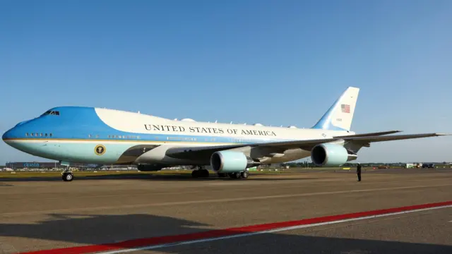 هواپیمای رئیس جمهور آمریکا که ایرفورس‌وان نام دارد