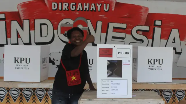 Pemungutan suara ulang Pilgub Papua berlangsung di 2.023 TPS yang tersebar di sembilan kabupaten dan kota.