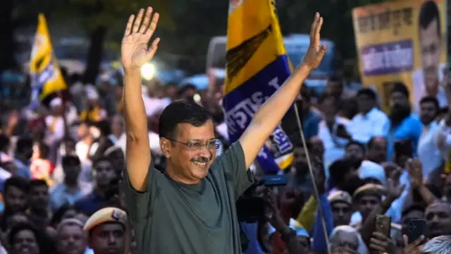 અરવિંદ કેજરીવાલ 50 દિવસ પછી બહાર આવ્યા