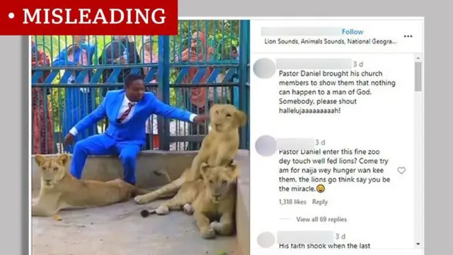 Biloogariin Naayijeeriyaa hordoftoota hedduu qabu paastariin kun leencota madaqsa jechuun suuraa sirrii hin taane maxxansee namoota hedduu biraan ga'e