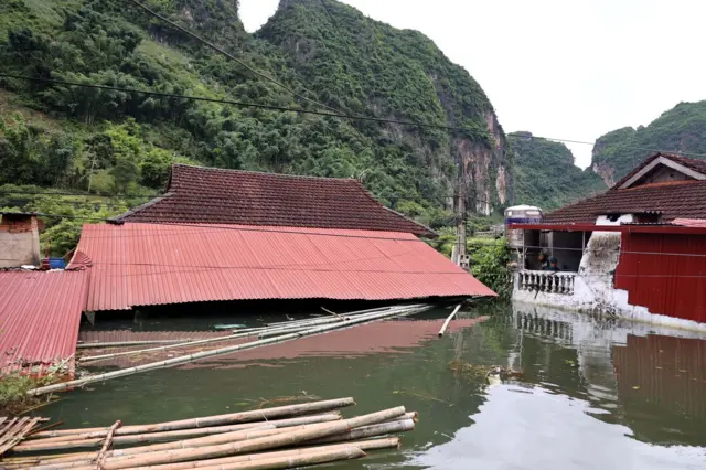 Mưa lớn gây ngập lụt nghiêm trọng ở tỉnh Sơn La vào cuối tháng 7/2024