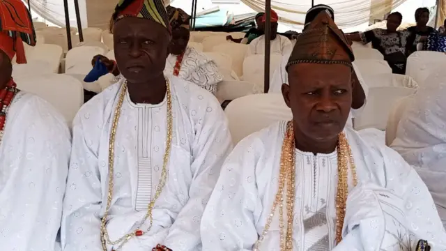 Àwọn tó wá kópa níbi ayẹyẹ ọdún Ọlọ́jọ́