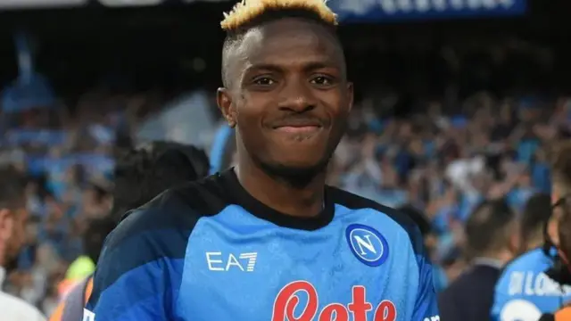 ɗanwasan Napoli da Najeriya Victor Osimhen