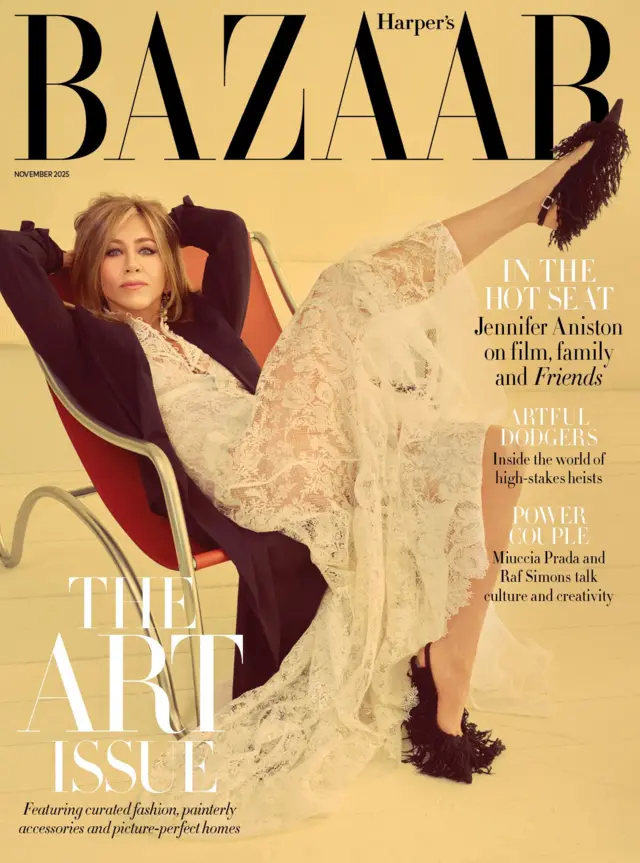 Обкладинка Harper's Bazaar із Дженіфер Еністон