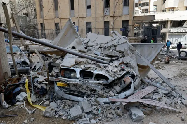 последице напада на бејрут