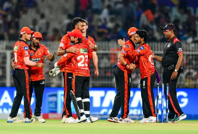 तडाखेबाज फलंदाजीमुळं SRH नं मिळवला 65 धावांनी विजय